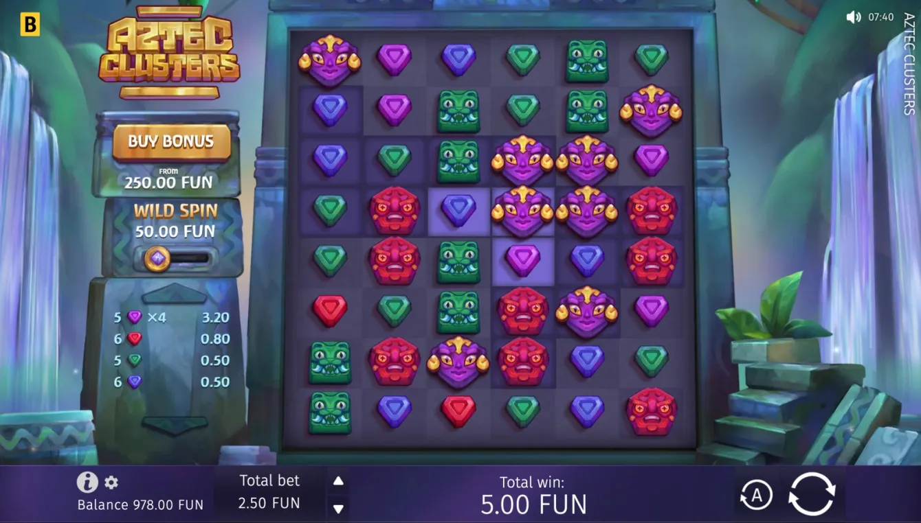 Aztec Clusters Slot
