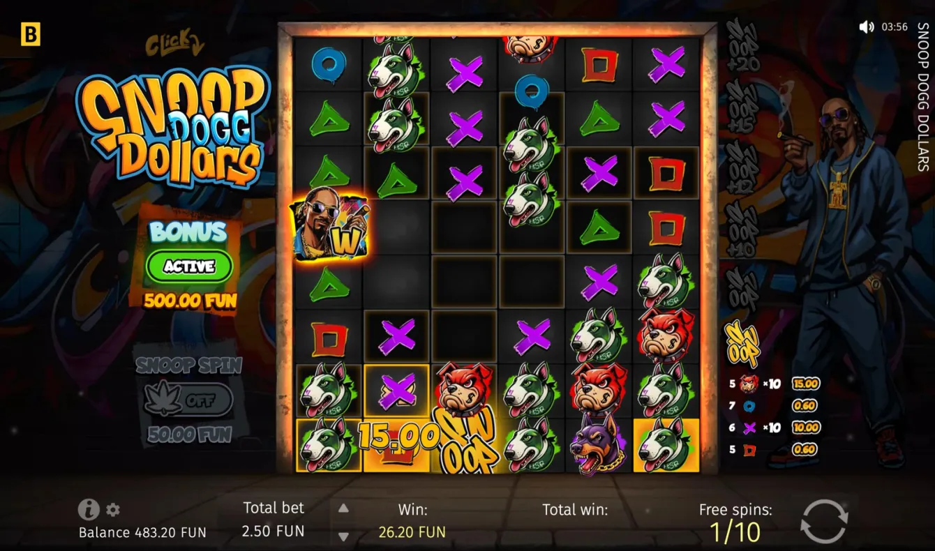 Snoop Dogg Dollars Slot