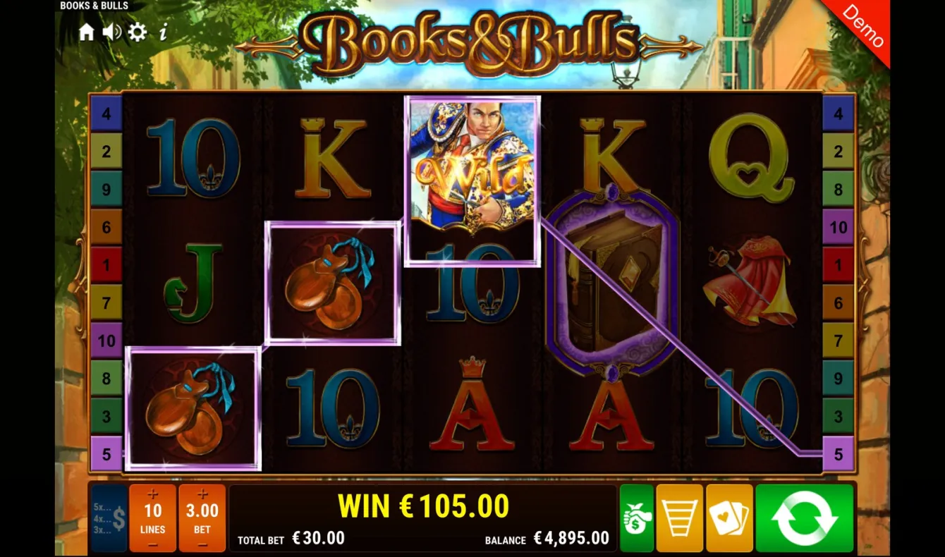 Books &amp; Bulls Slot