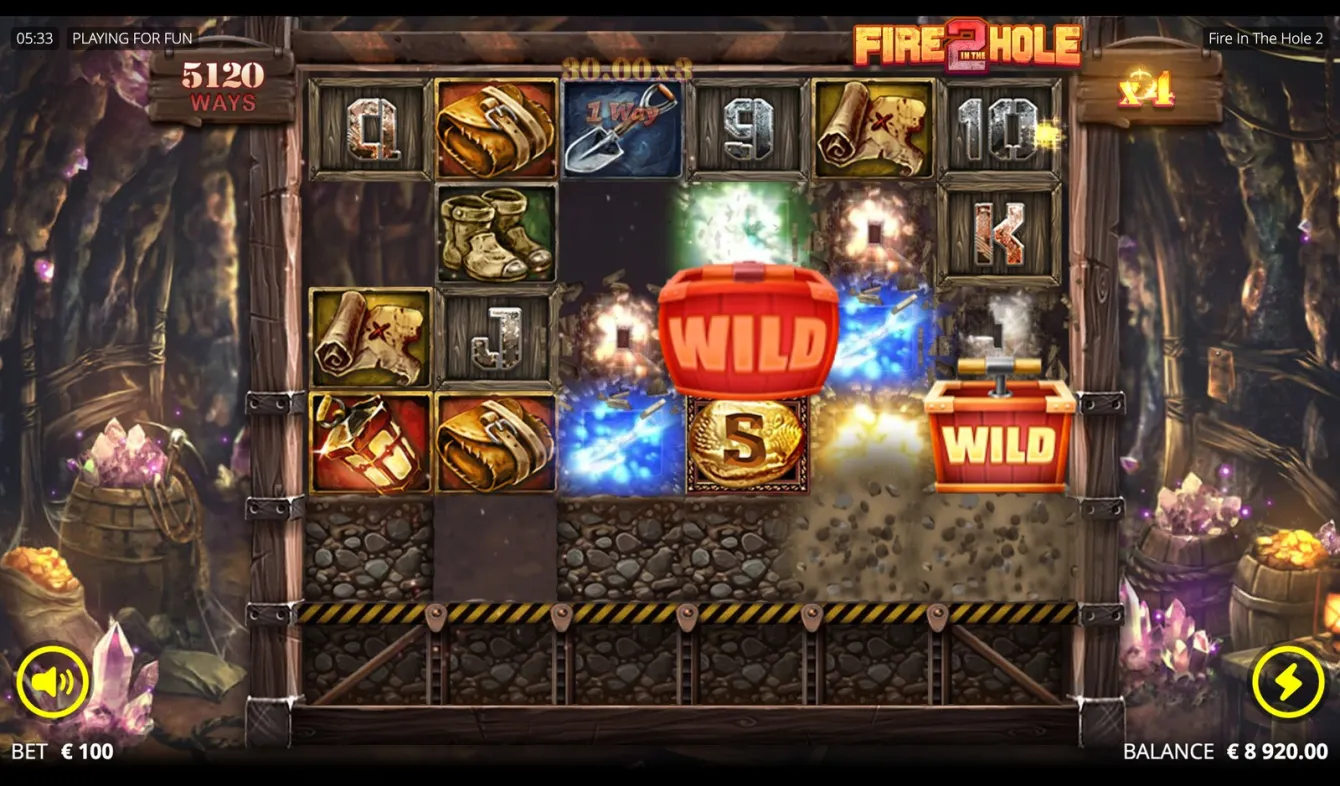 Fire in the Hole 2 Slot