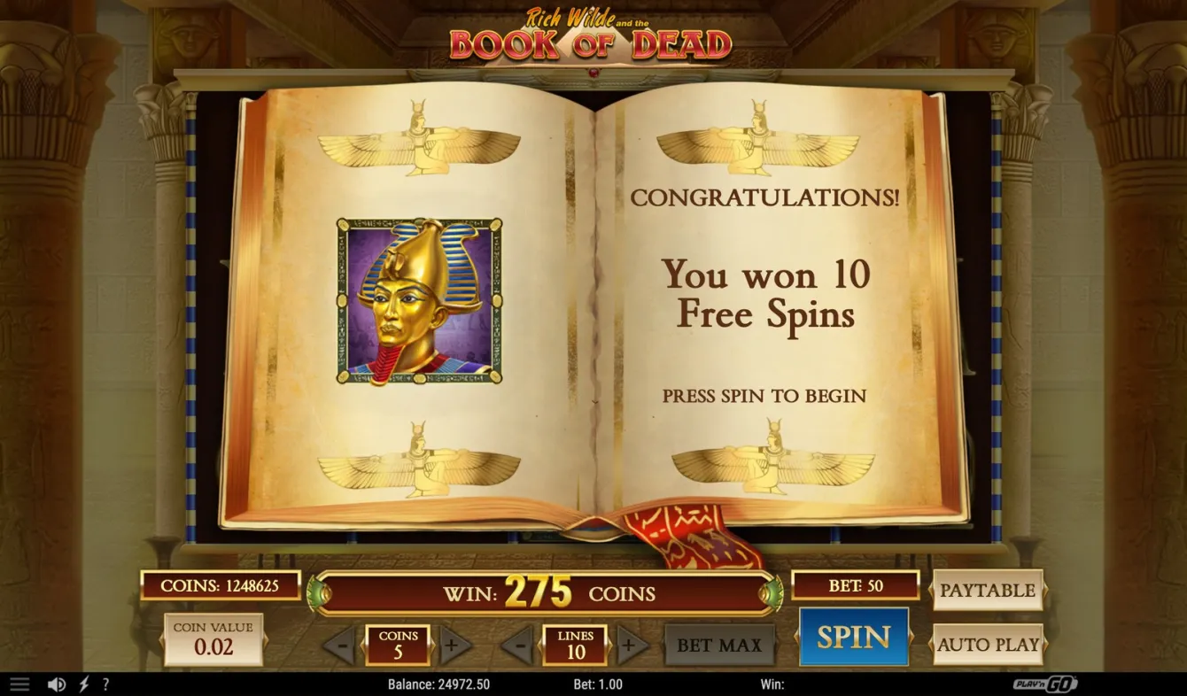Book of Dead Slot