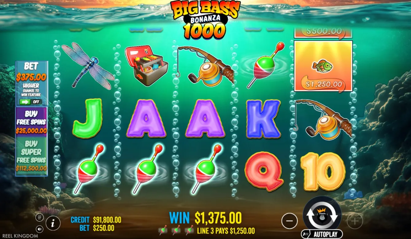 Big Bass Bonanza 1000 Slot