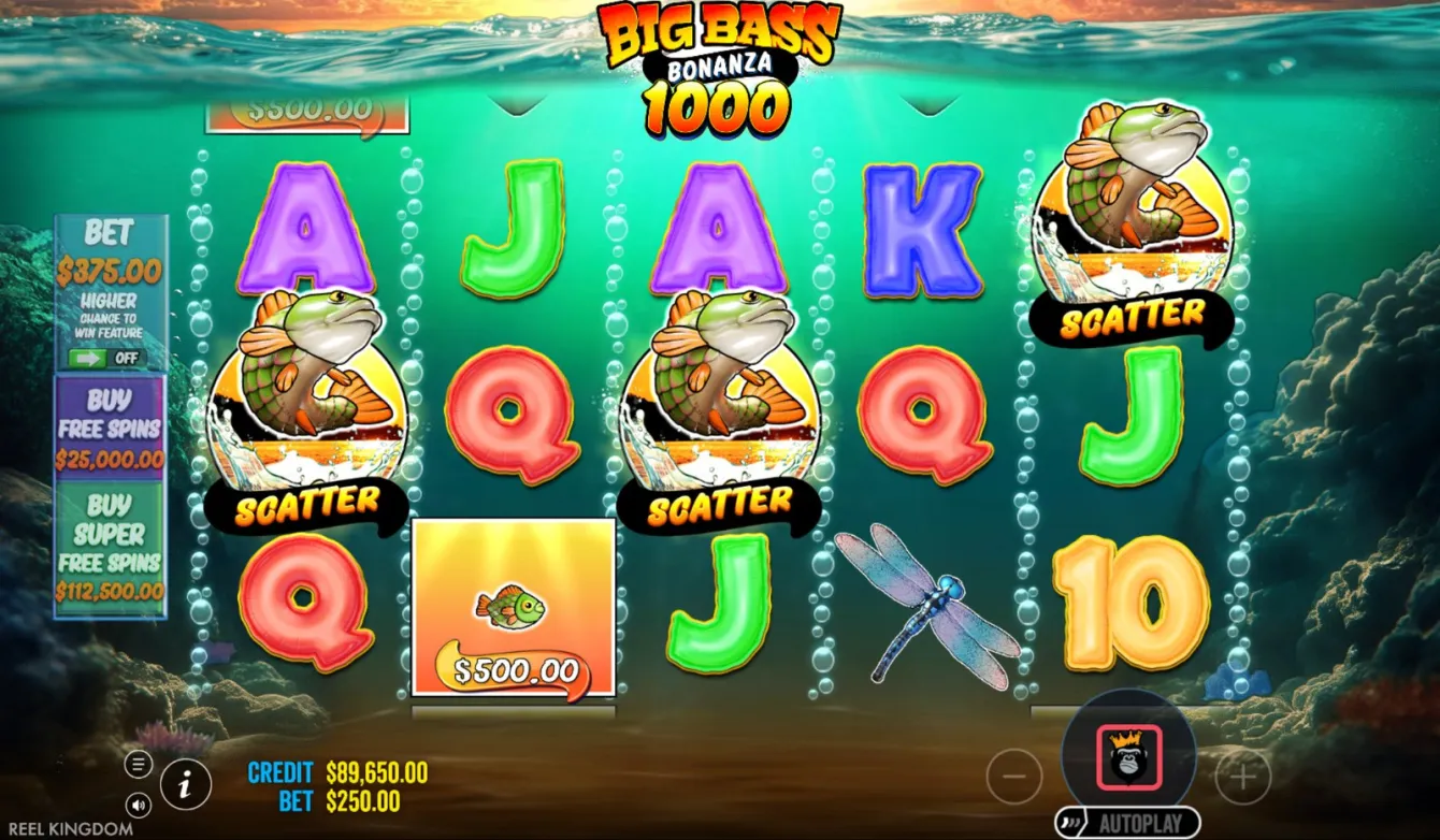 Big Bass Bonanza 1000 Slot