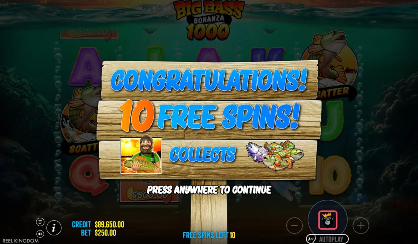 Big Bass Bonanza 1000 Slot