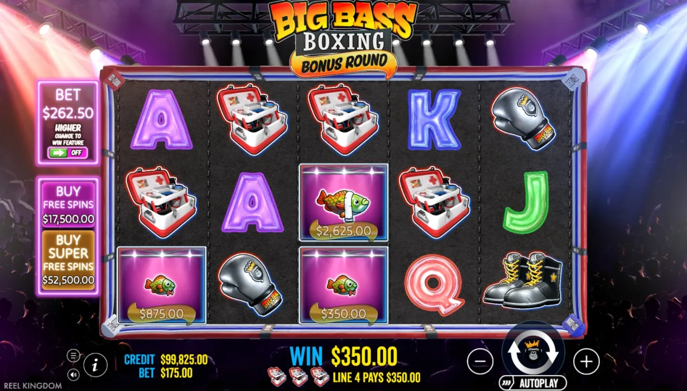 Big Bass Boxing Bonus Round Slot