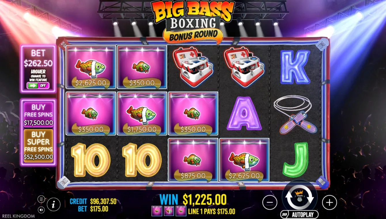 Big Bass Boxing Bonus Round Slot