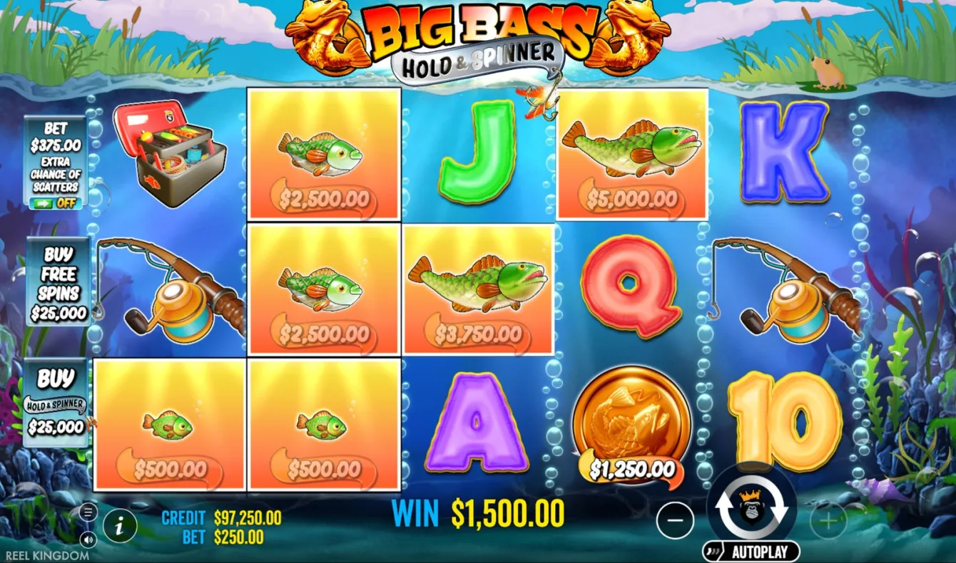 Big Bass Hold &amp; Spinner Slot