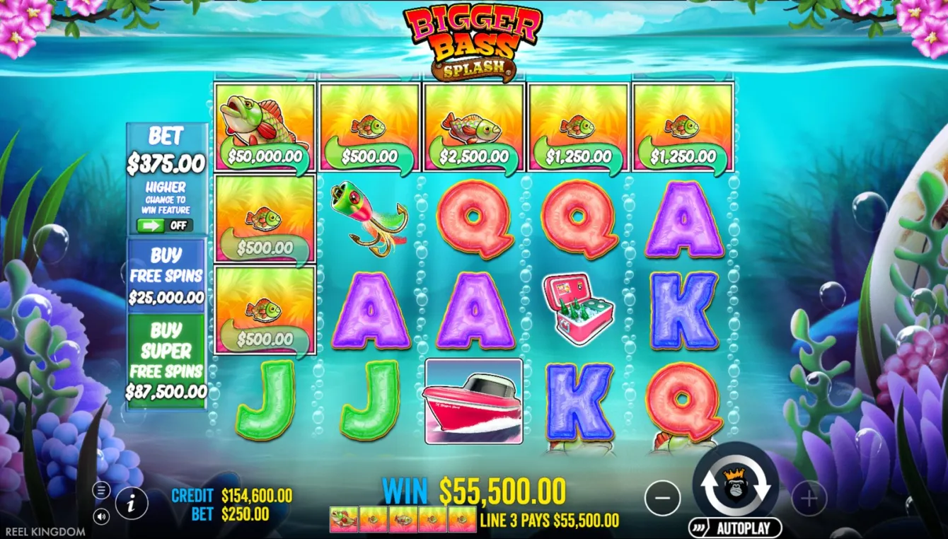 Bigger Bass Splash Slot