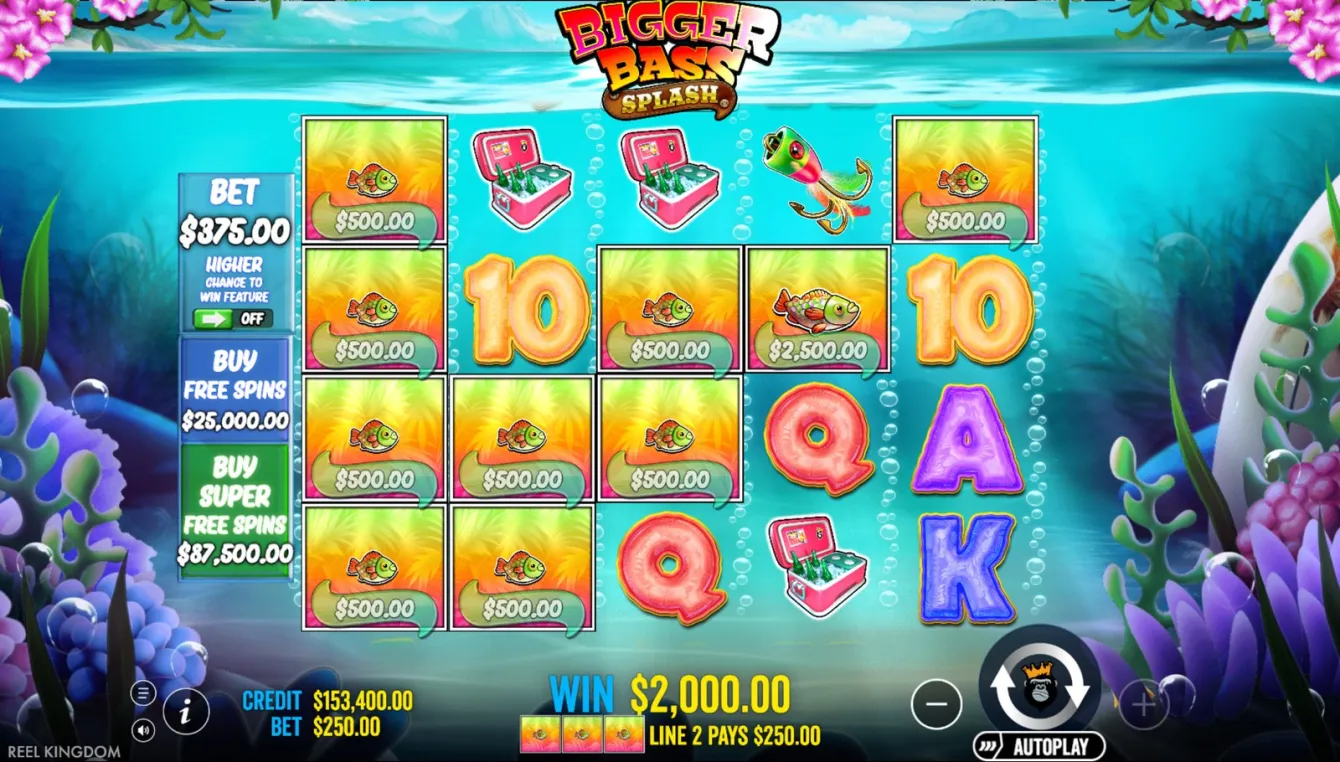 Bigger Bass Splash Slot