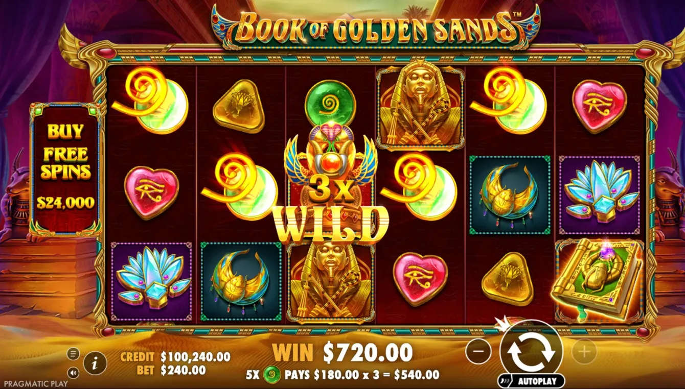 Book of Golden Sands Slot