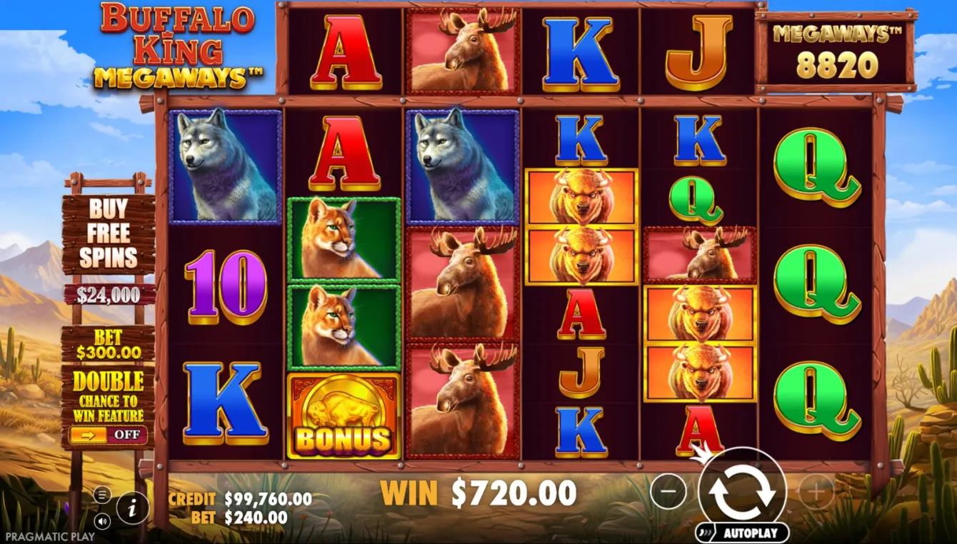 Buffalo King Megaways Slot