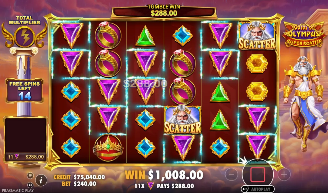 Gates of Olympus Super Scatter Slot