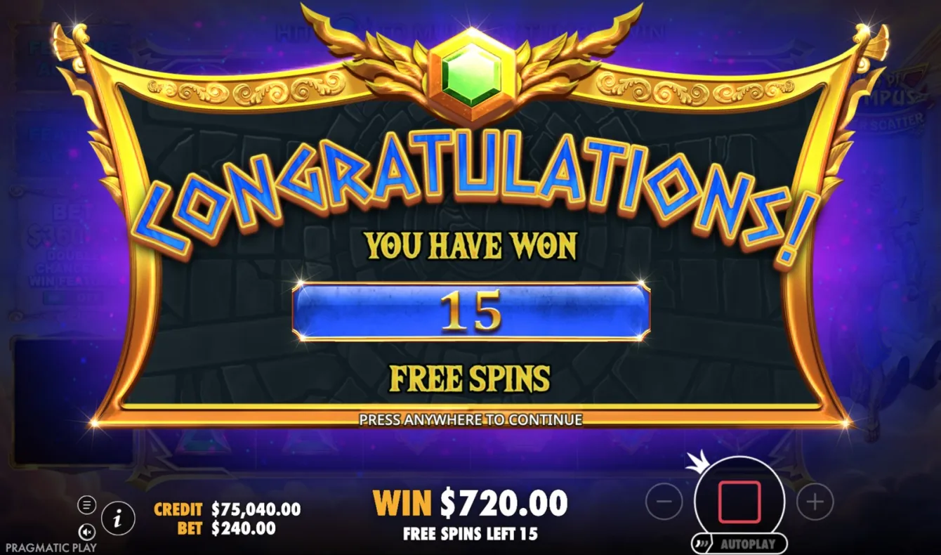 Gates of Olympus Super Scatter Slot