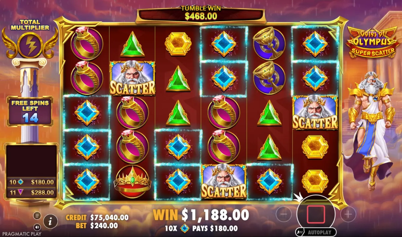 Gates of Olympus Super Scatter Slot