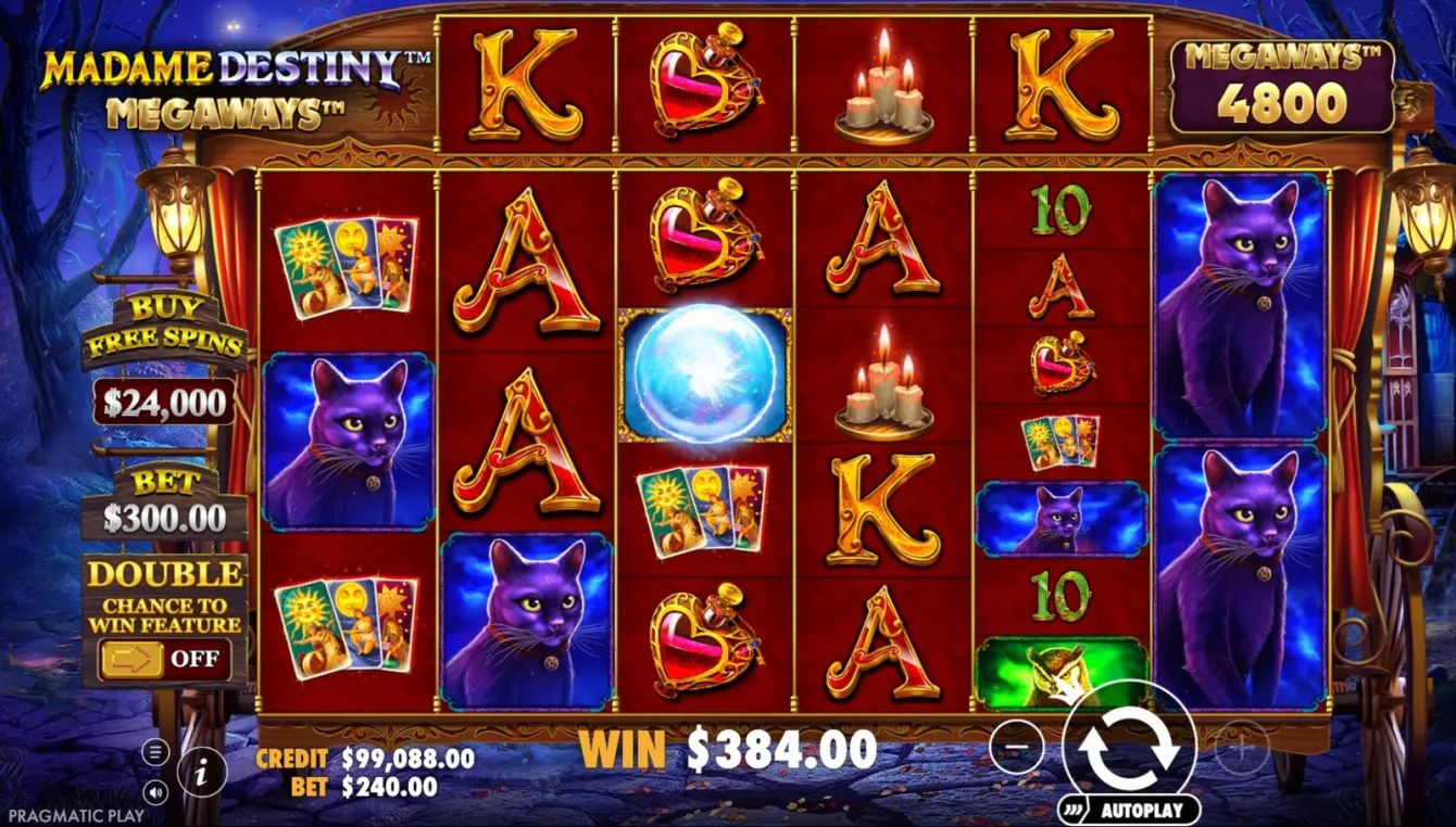 Madame Destiny Megaways Slot