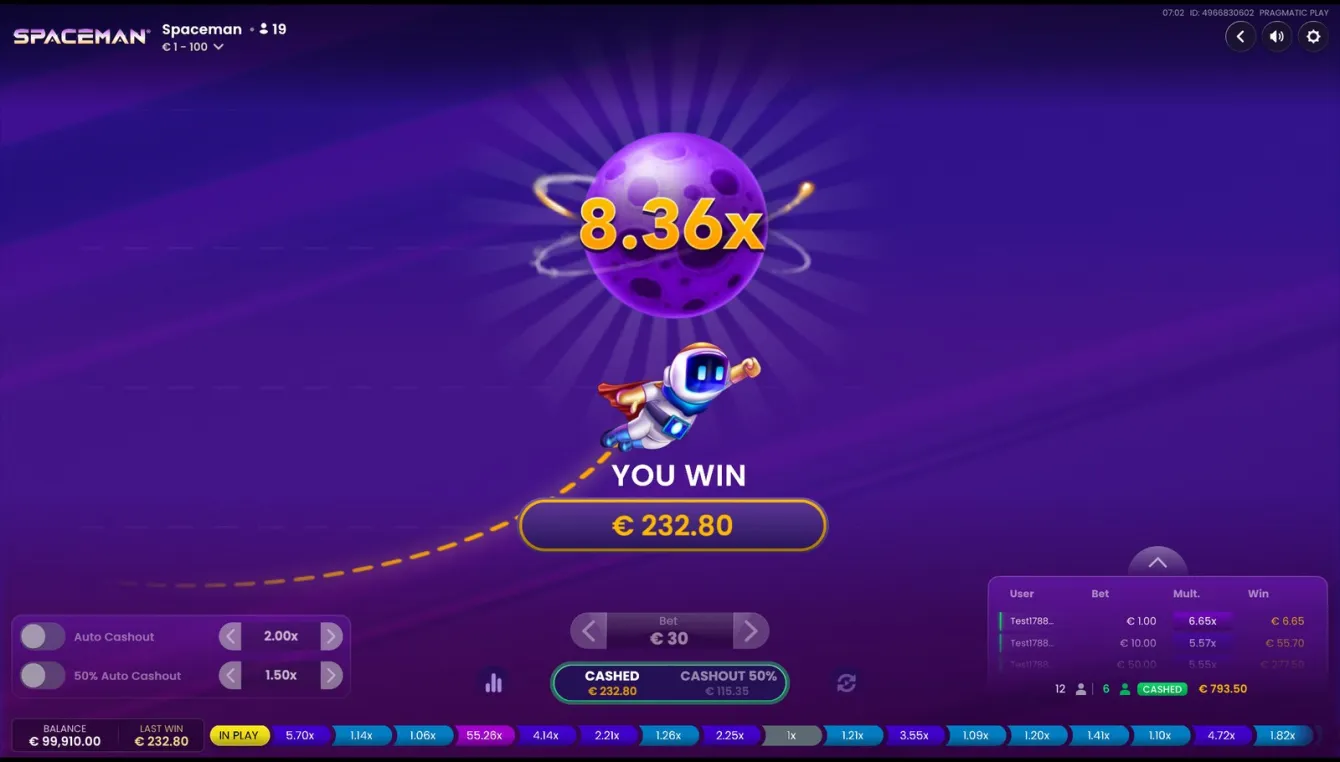 Spaceman Slot