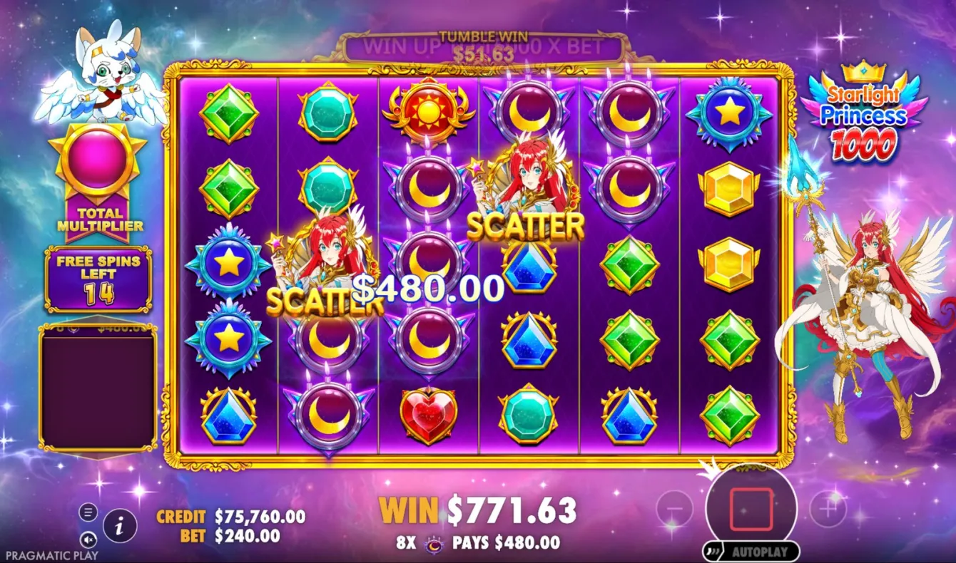 Starlight Princess 1000 Slot