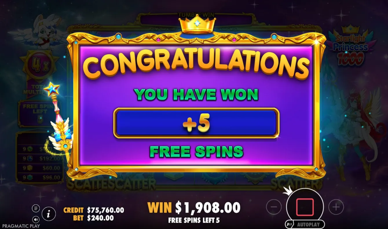 Starlight Princess 1000 Slot
