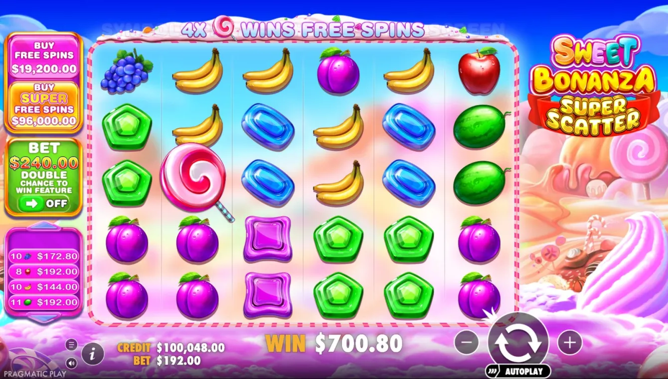 Sweet Bonanza Super Scatter Slot