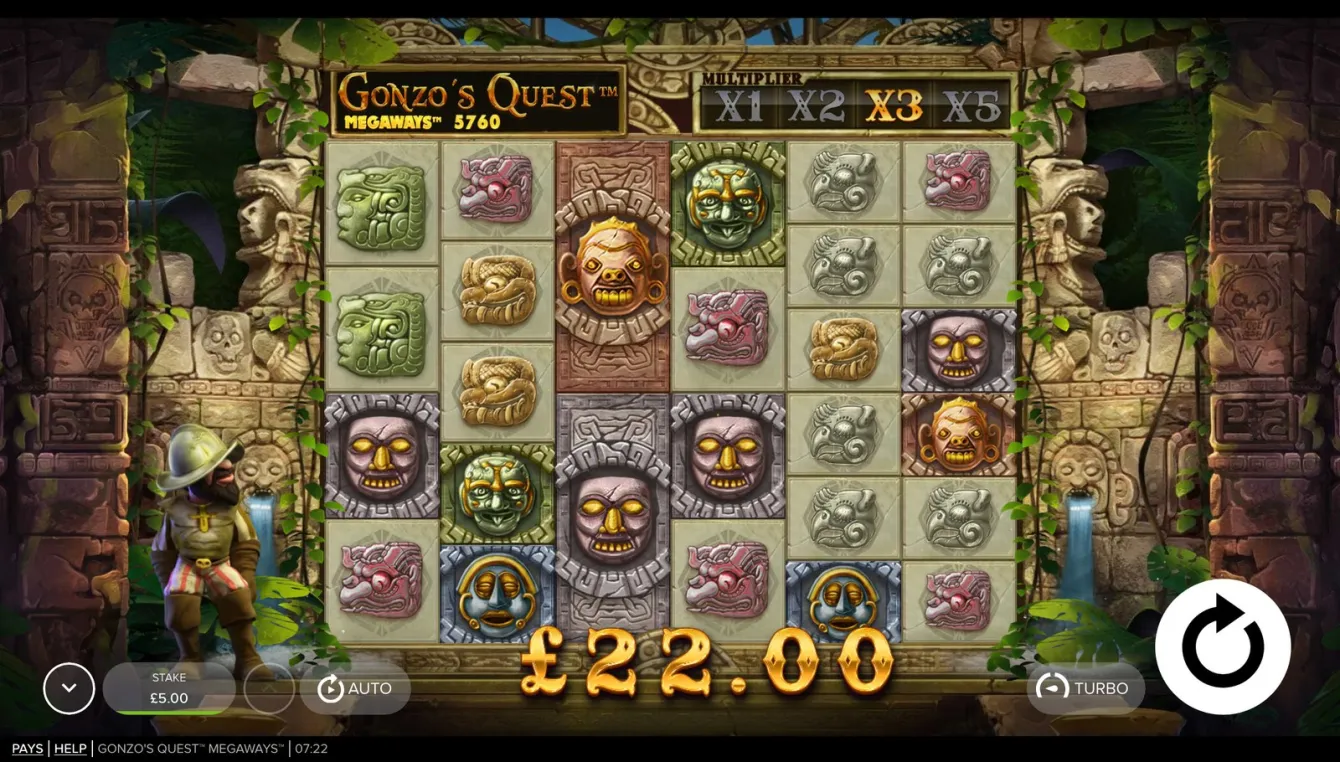Gonzo's Quest Megaways Slot