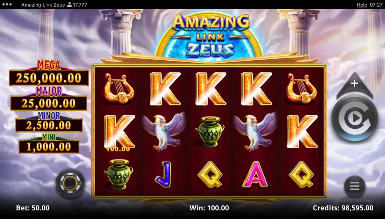 Amazing Link Zeus Slot